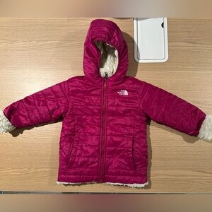 The North Face Reversible Kids Puffer Jacket - Pink